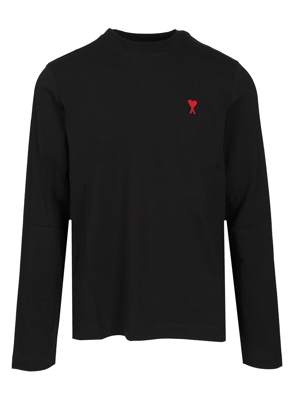 Ami Long Sleeve T-Shirt - Black