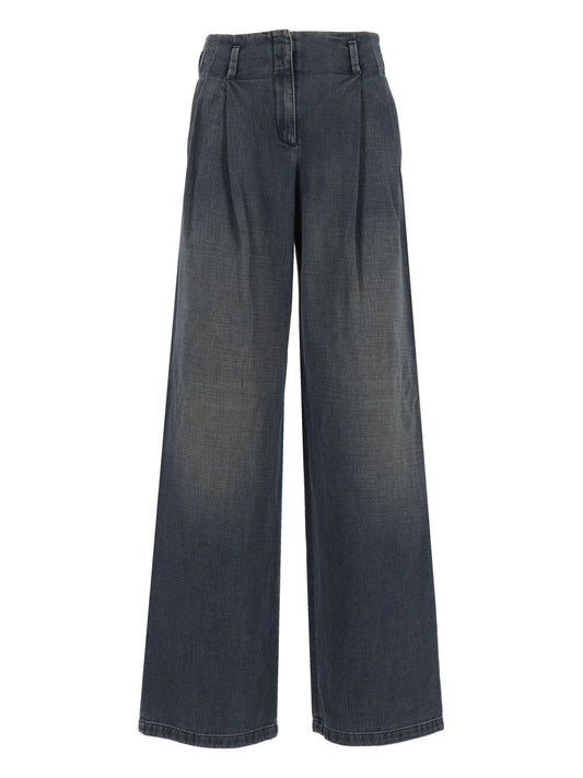 Golden Goose "Journey W's" Trousers - Blue