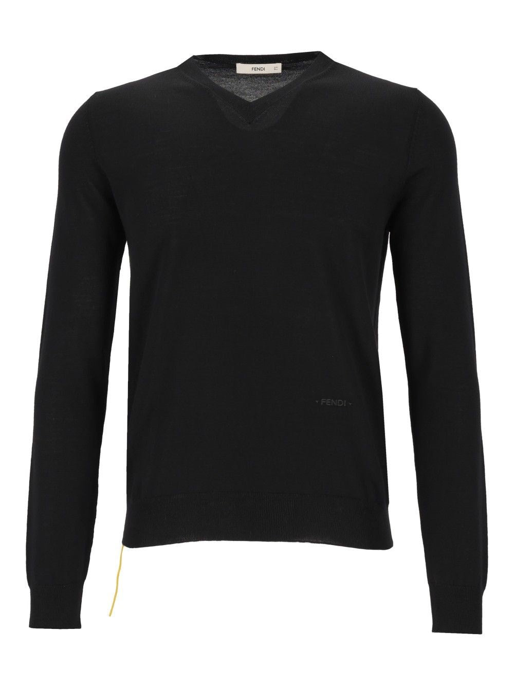 Fendi Merino Wool Sweater - Black