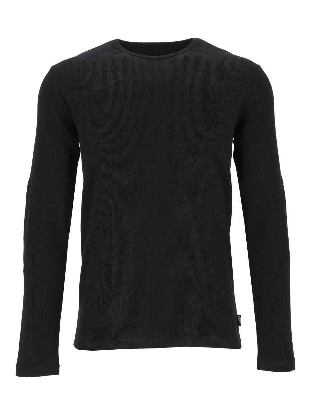 Mm6 Maison Margiela Long Sleeve Sweater - Black