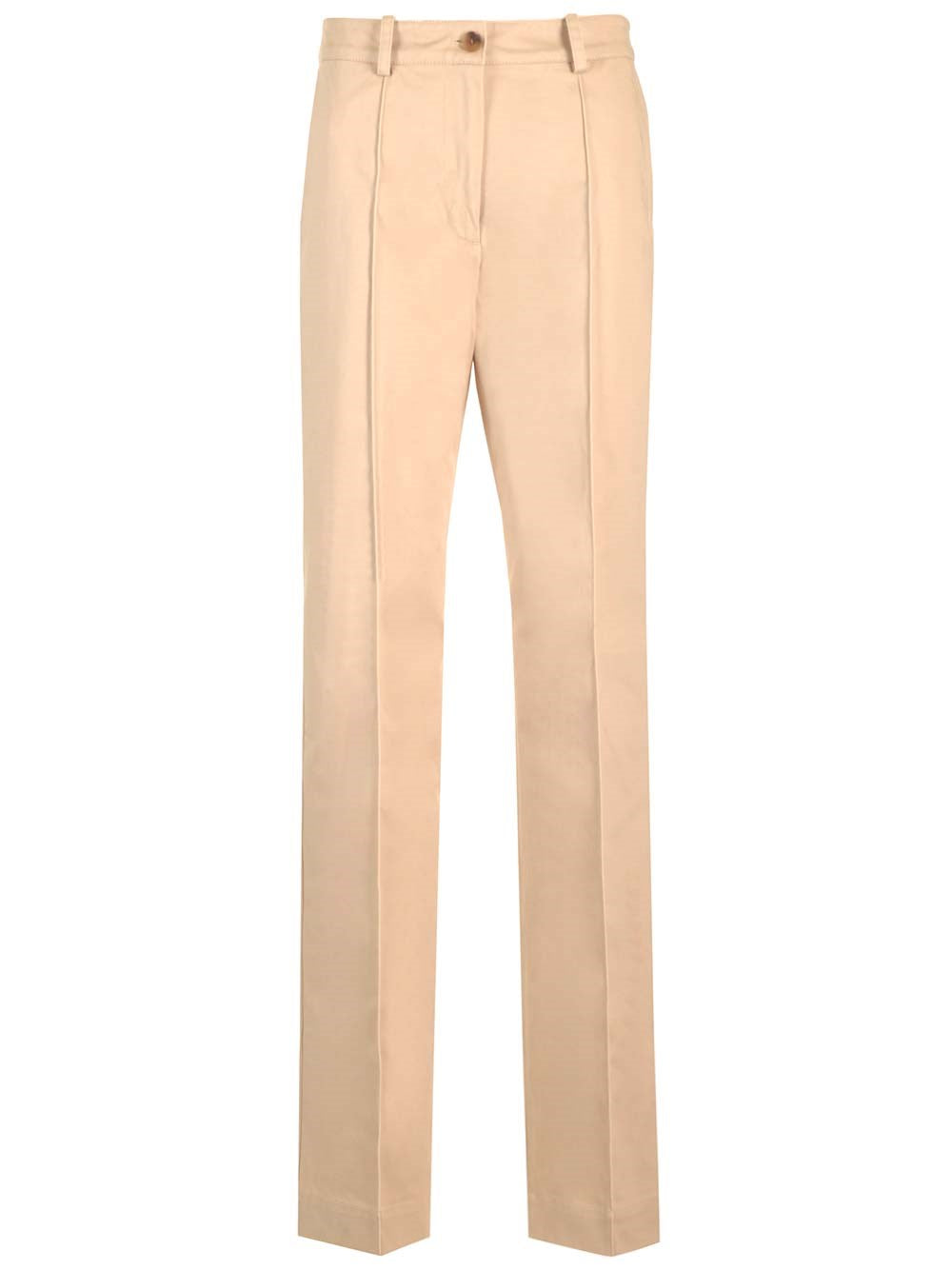 Maison Kitsuné Slim Fit Trousers - Beige