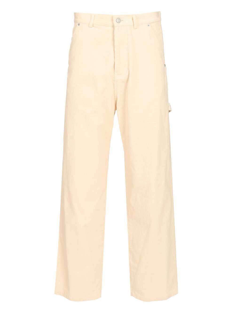 Drole De Monsieur 5 Pocket Trousers - Beige