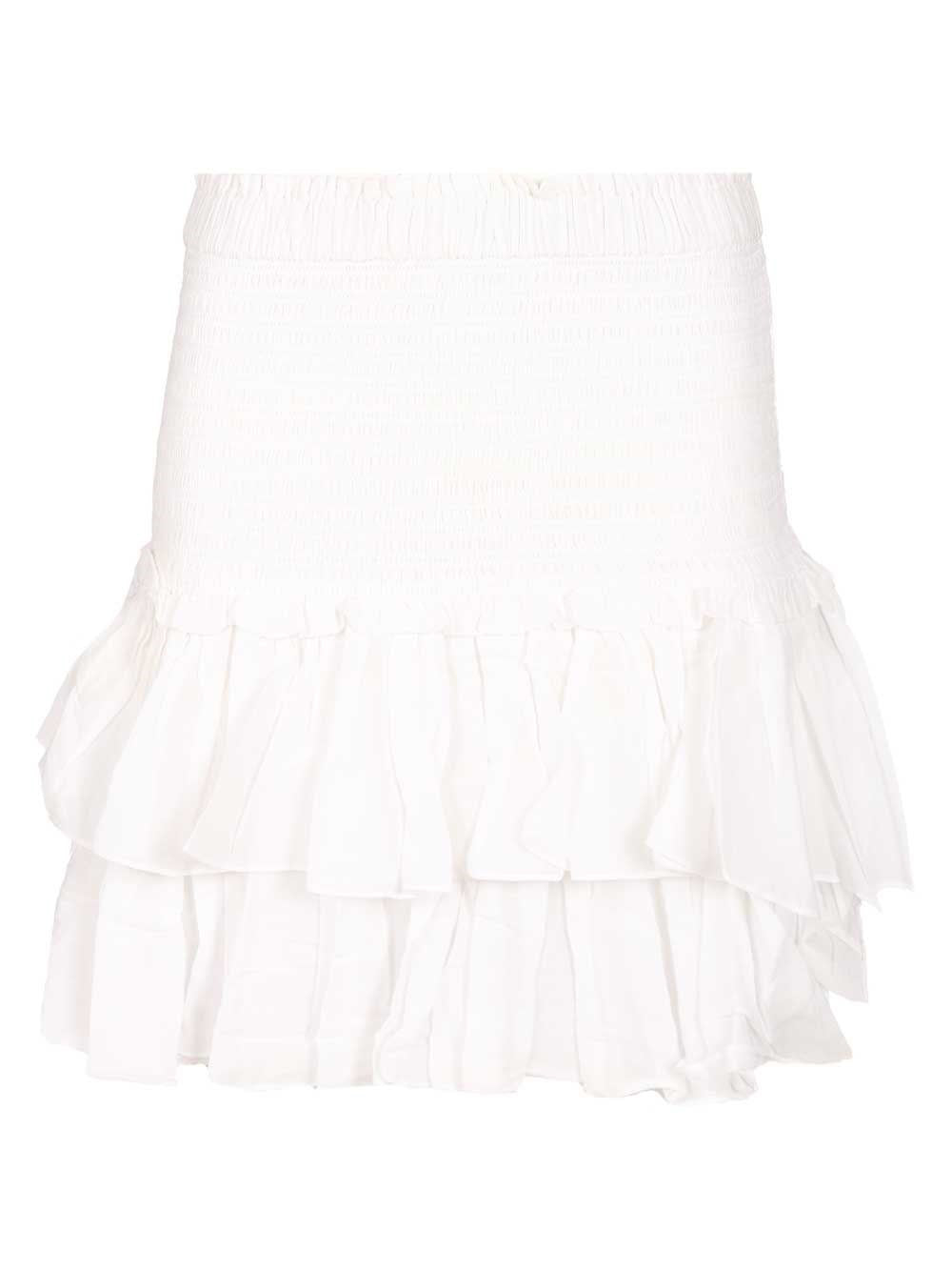 Marant Etoile "Naomi" Skirt - White