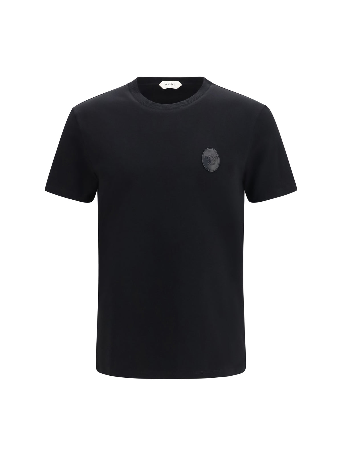 Versace Logo application T-Shirt - Black