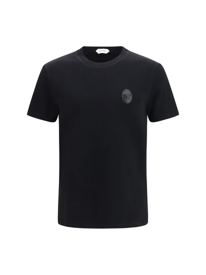 Versace Logo application T-Shirt - Black