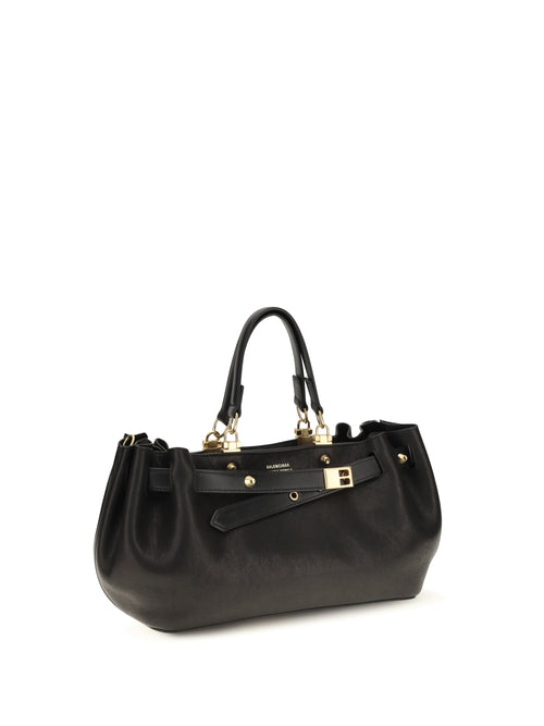 Balenciaga Small Bel Air Tote Bag - Black
