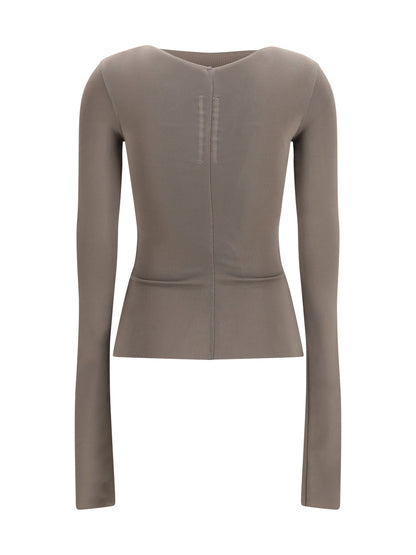 Rick Owens Temple fitted Top - Dust