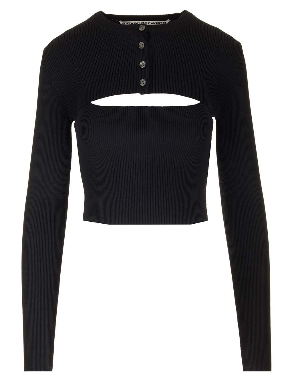 Alexander Wang Top Twin-Set - Black
