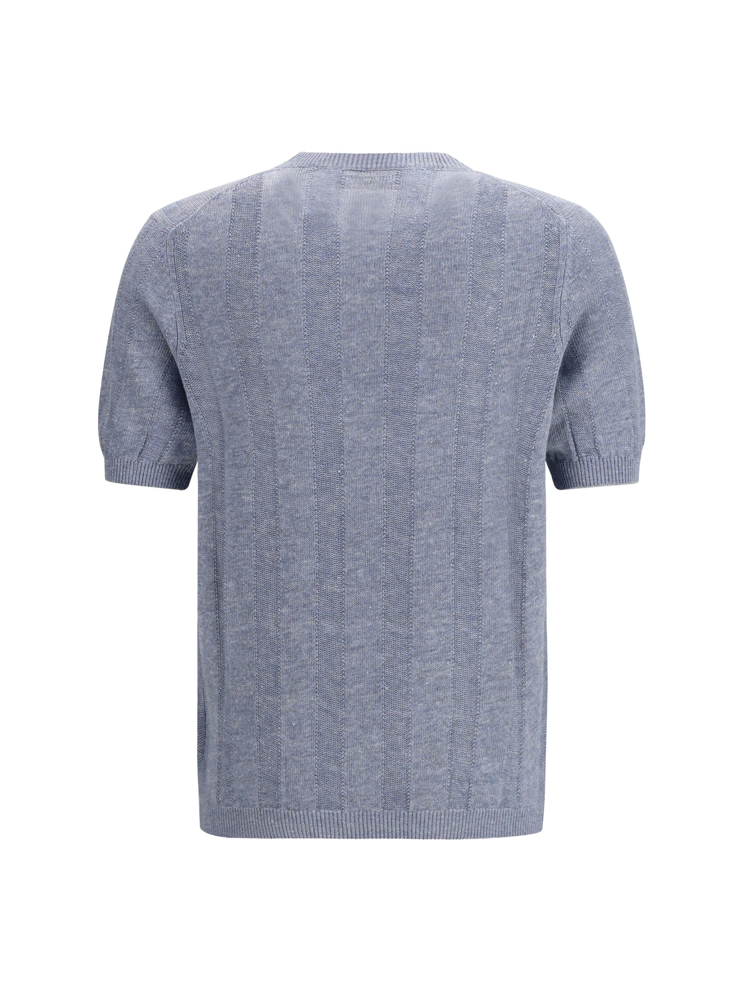 BRUNELLO CUCINELLI Short-sleeve knitted Top