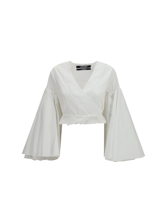 JACQUEMUS Paysan wrap Top