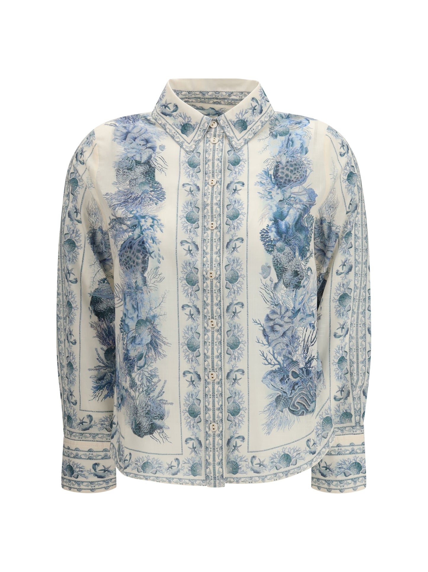 ZIMMERMANN Floral-print cotton Shirt