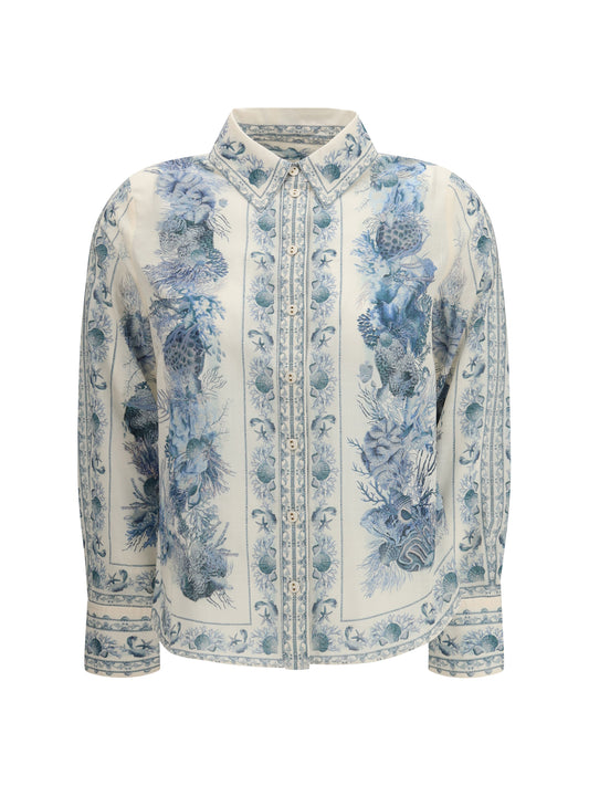 ZIMMERMANN Floral-print cotton Shirt