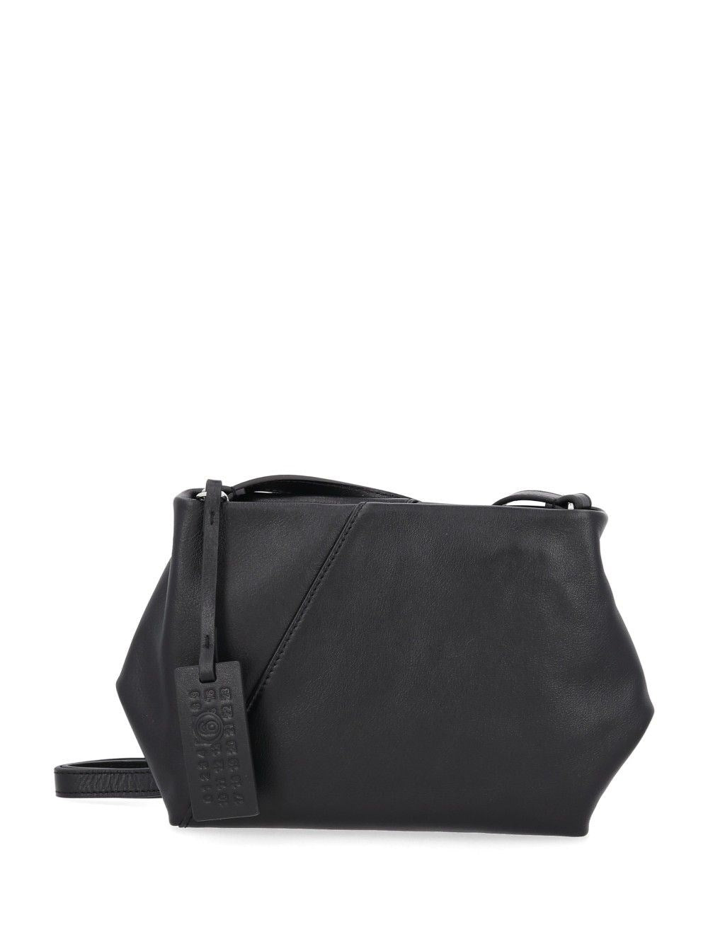 Mm6 Maison Margiela Japanese Folded Leather Bag - Black