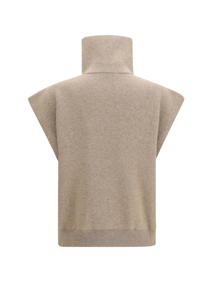 BRUNELLO CUCINELLI High-neck zip Cardigan