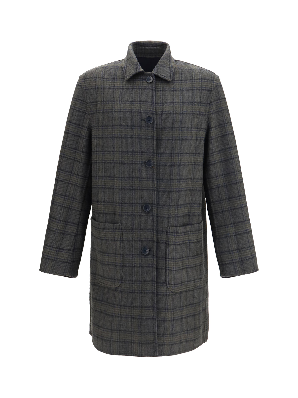 Etro Soho reversible wool-blend Coat - Blue Scurissimo 2