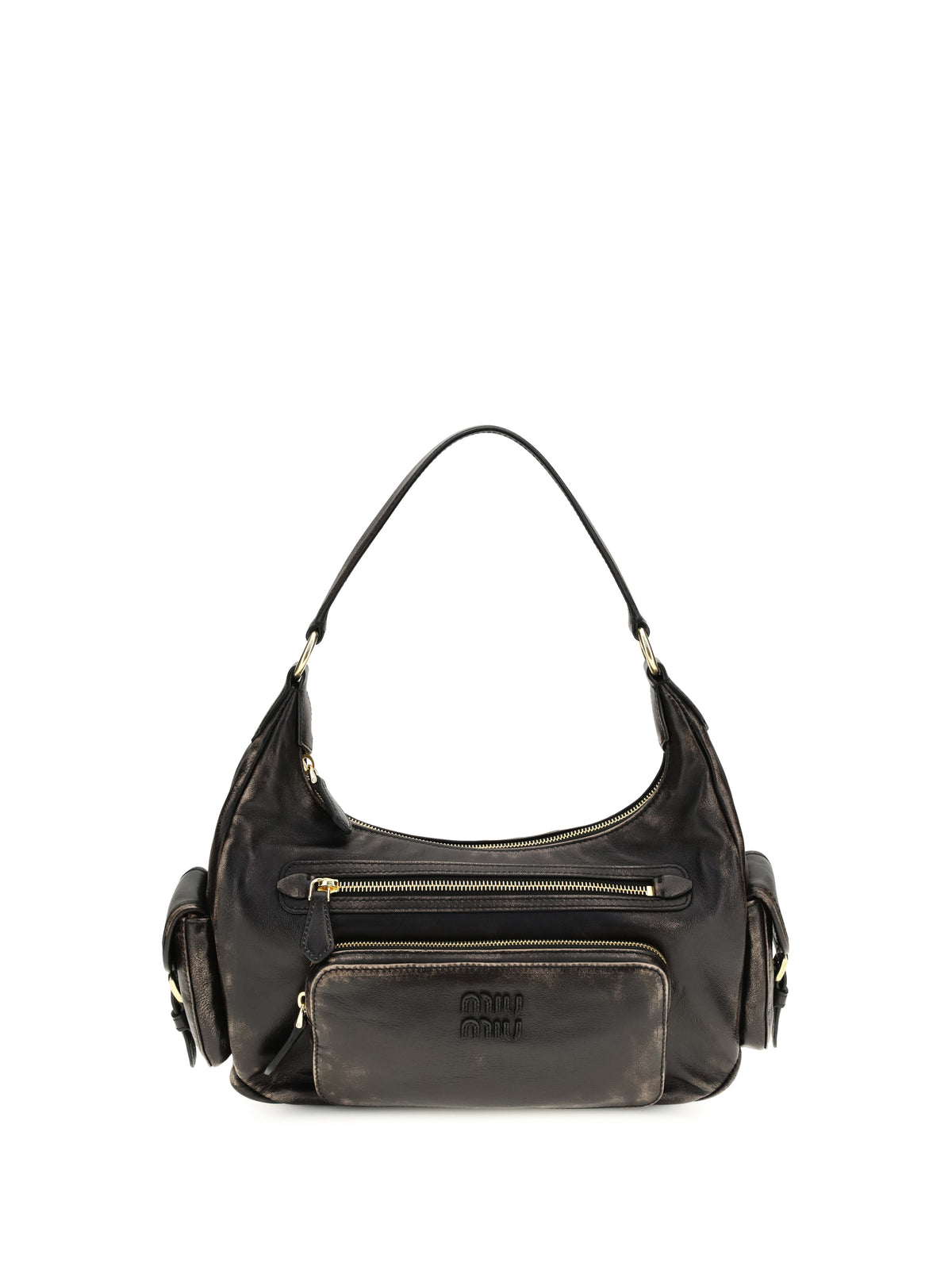 Miu Miu Pocket Shoulder Bag - Caffe'
