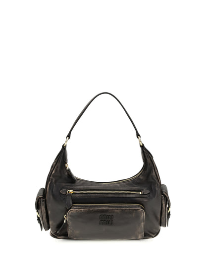 Miu Miu Pocket Shoulder Bag - Caffe'