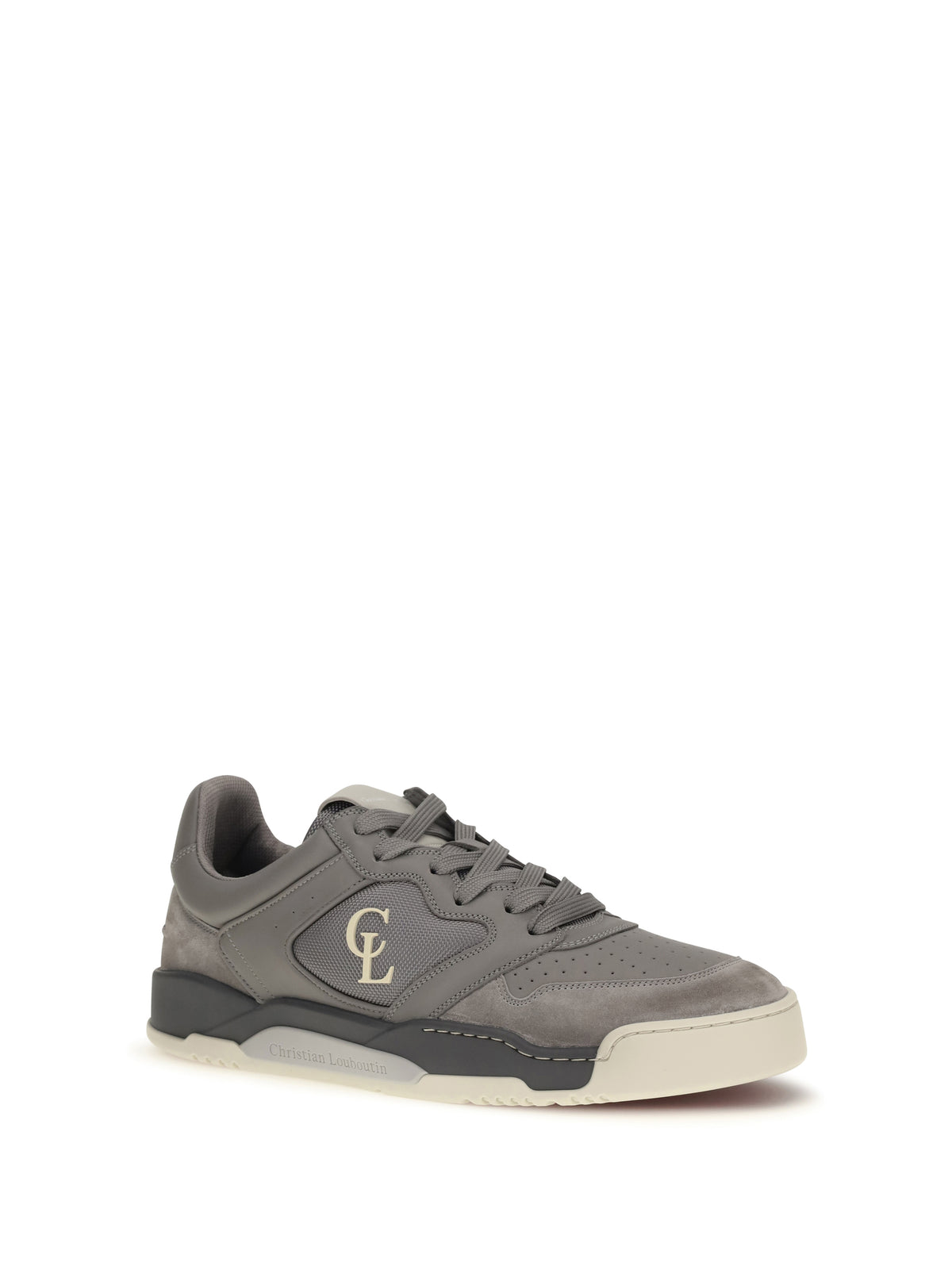 Christian Louboutin Basketball 1 Retro Sneakers - Phantom Grey