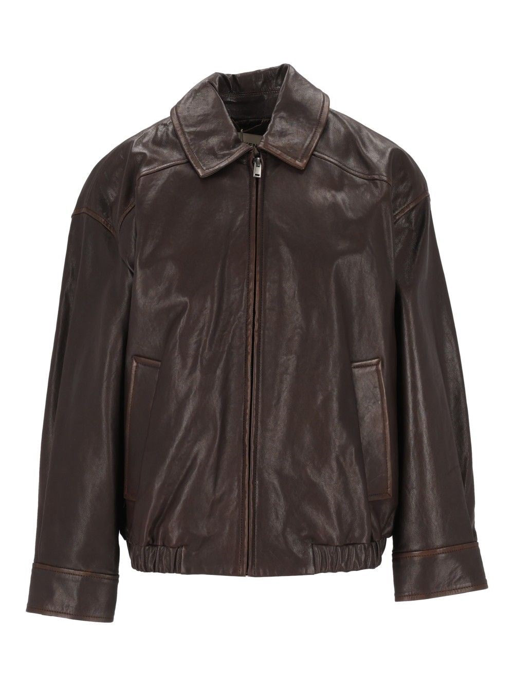 Weekend Max Mara Nappa Bomber - Brown