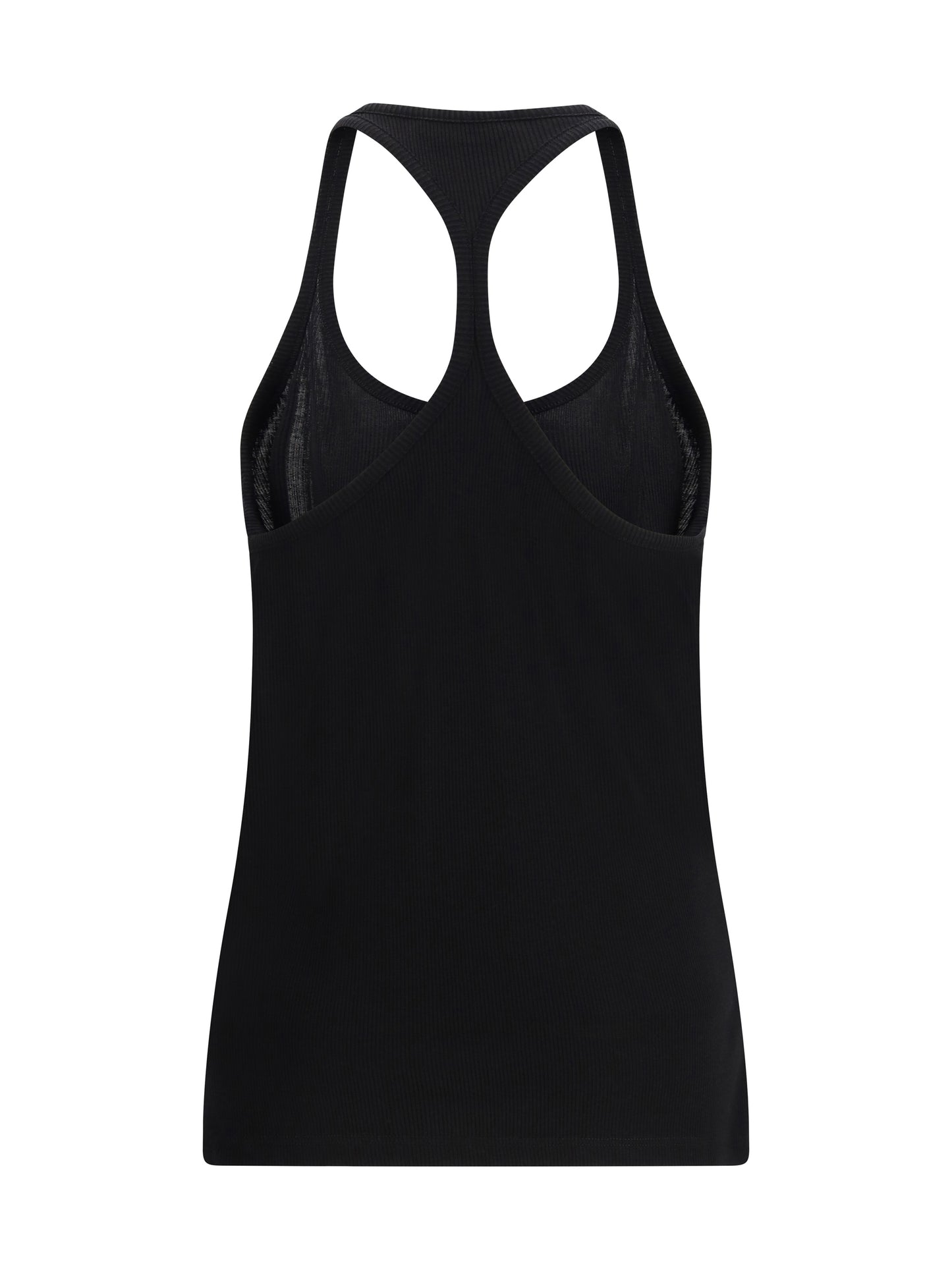 TOM FORD Silk-blend ribbed jersey Tank Top