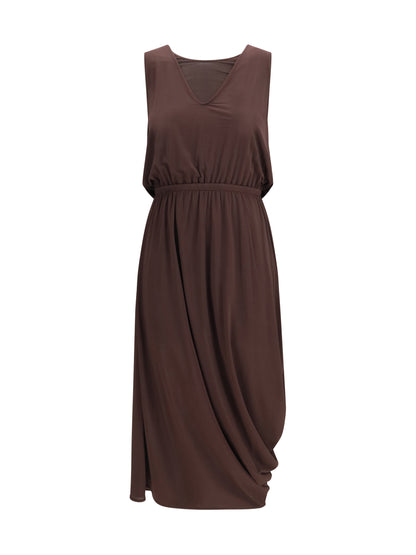 LEMAIRE Draped midi Dress
