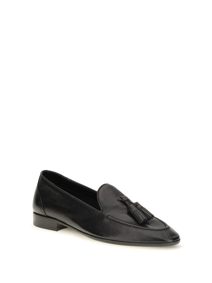 The Row Caden leather Loafers - Black