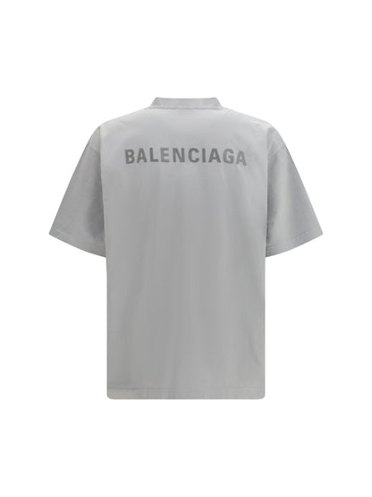 BALENCIAGA Back Medium Fit T-shirt in dry jersey