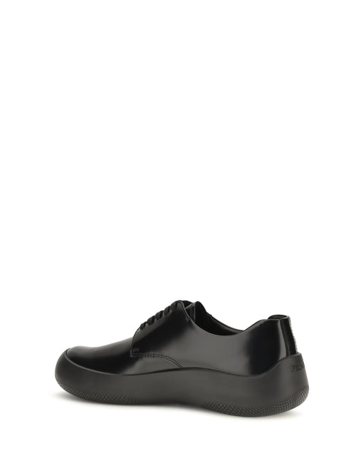 Prada Brushed leather Sneakers - Black