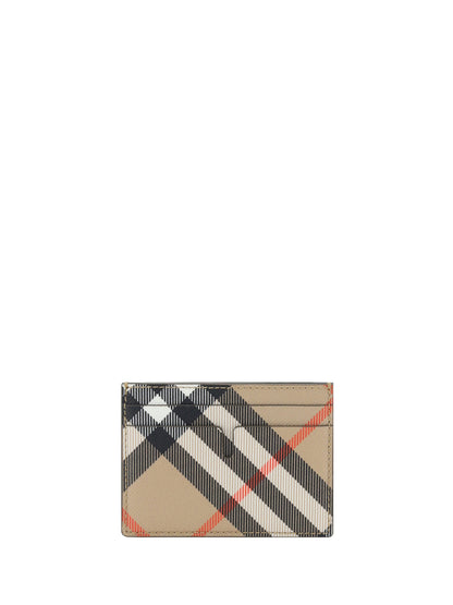 BURBERRY Check Archive Cardholder