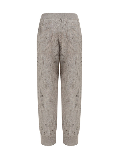 BRUNELLO CUCINELLI Track Dazzling Water Lillies Pants