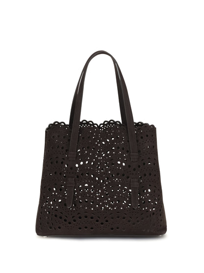 AlaïA Mina medium Handbag - Brun Fume