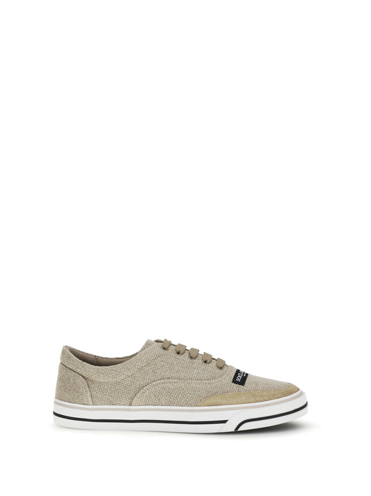 DOLCE & GABBANA DG Sailing linen Sneakers