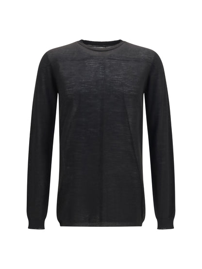 Rick Owens Biker Level Sweater - Black