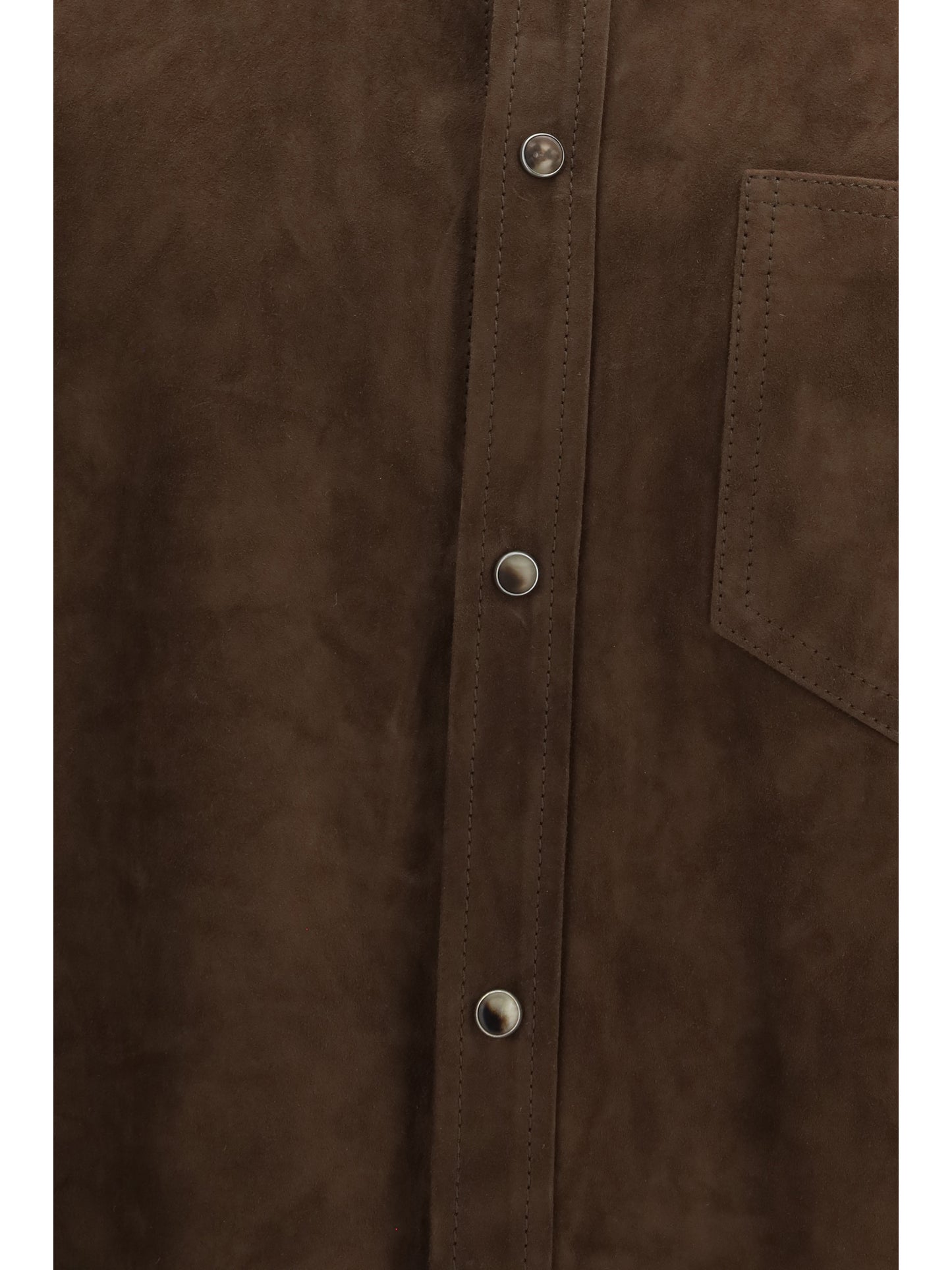 BRUNELLO CUCINELLI Suede Shirt