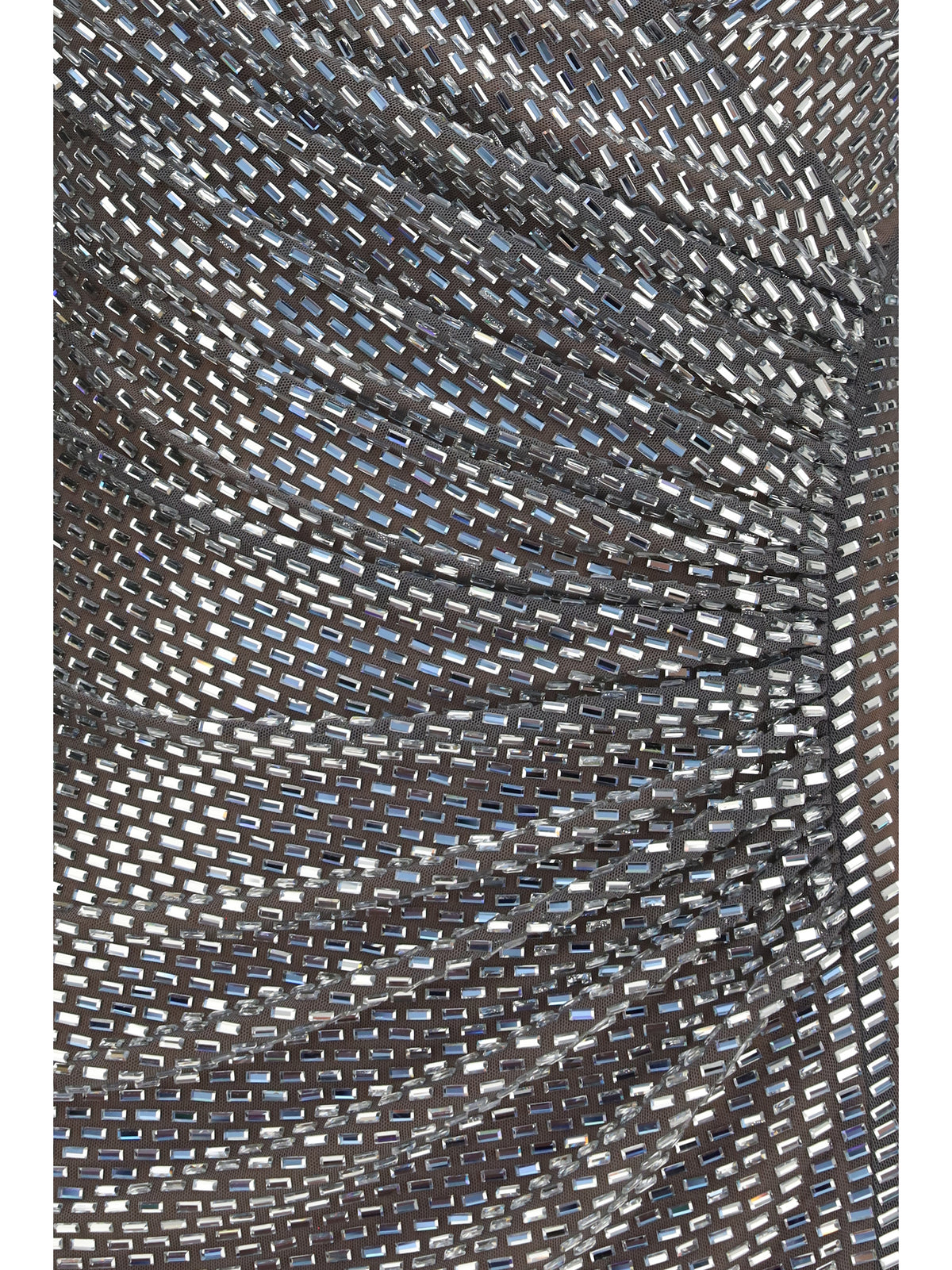 Self-Portrait Jewel-detail wrap Dress - Grey