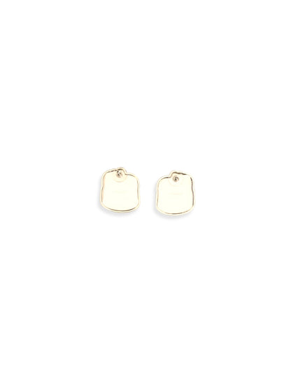SELF-PORTRAIT Gold Crystal Knot Earrings