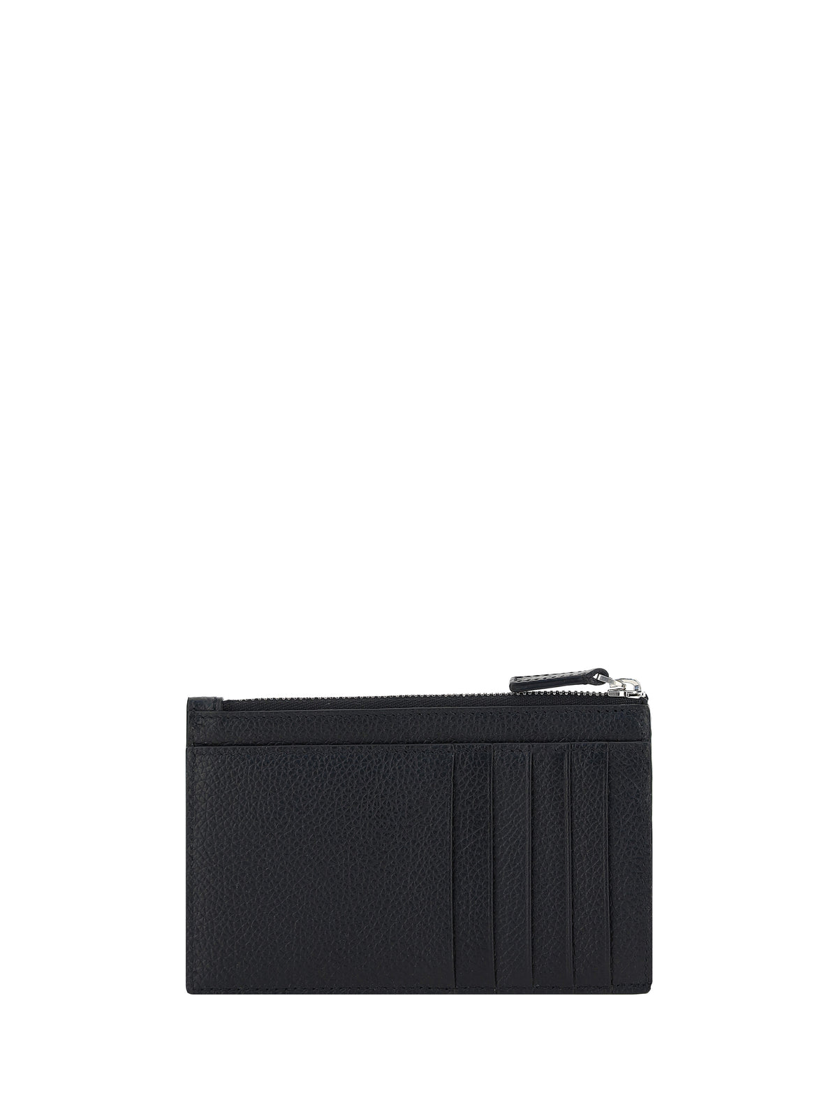 Balenciaga Leather Cardholder - Black / White