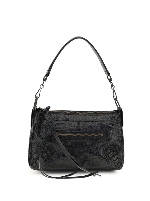 Balenciaga Le City Moto mini Handbag - Black