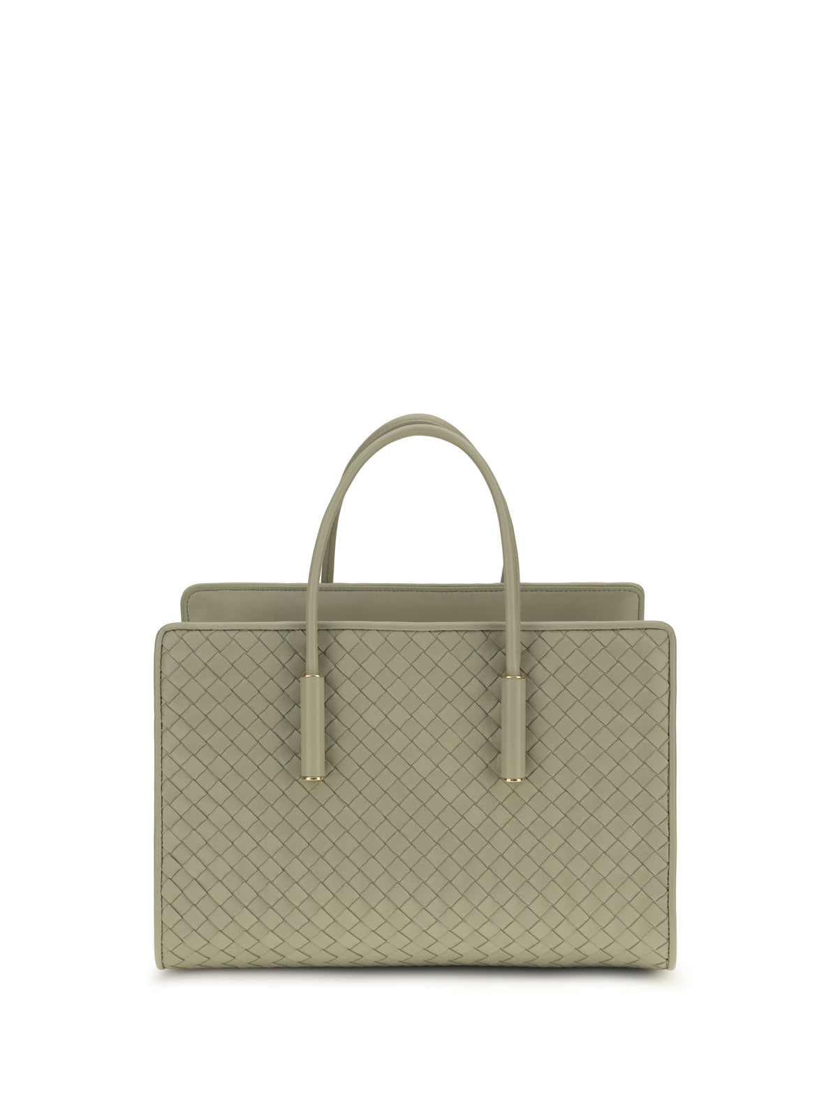 Bottega Veneta Barbara Tote Bag - Travertine-Brass V