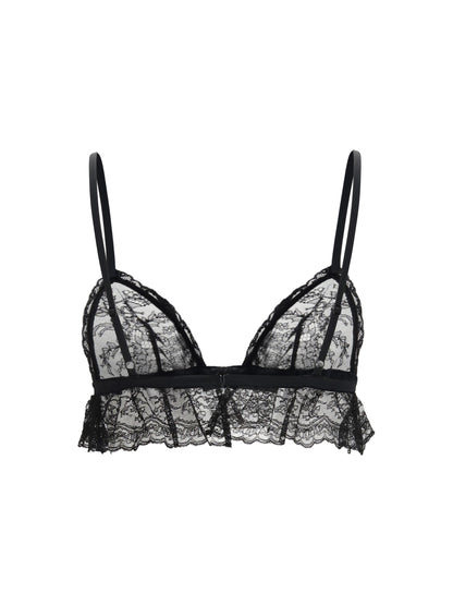 Dolce & Gabbana Wireless lace Bra - Black