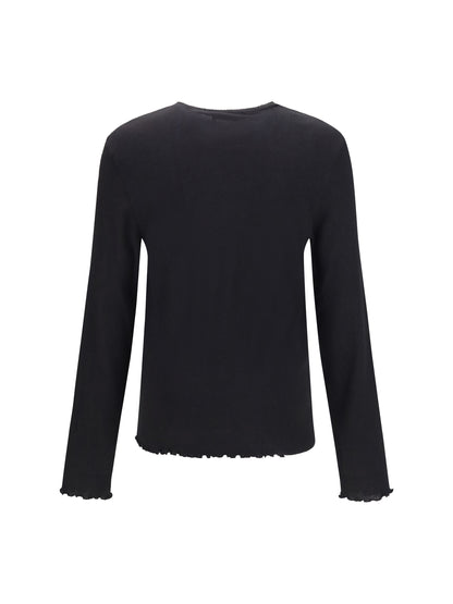 Our Legacy Ribbed cotton-blend - Charred Shade