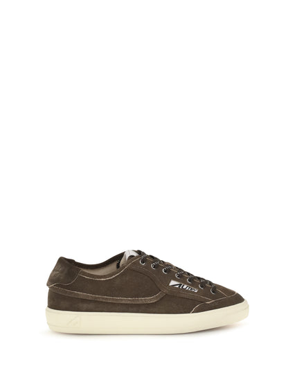 Autry Medalist Low suede and leather Sneakers - Mustang