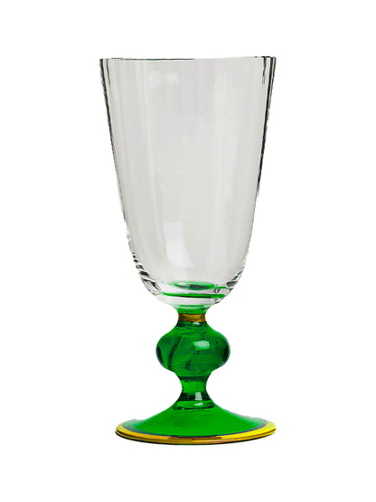 La Double J Perfetto Wine Glass - Green