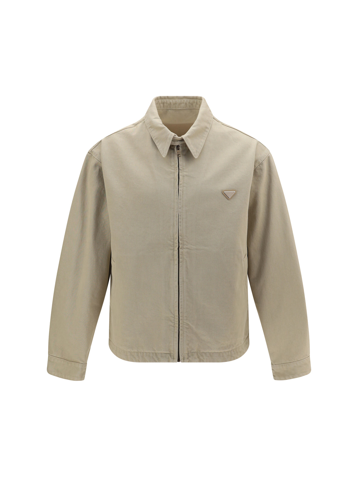 Prada Denim Blouson Jacket - Sand