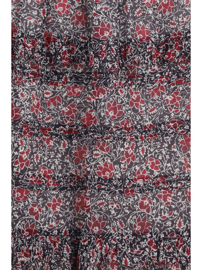 Marant Étoile Volomia long ruffled Skirt - Crushed Berry
