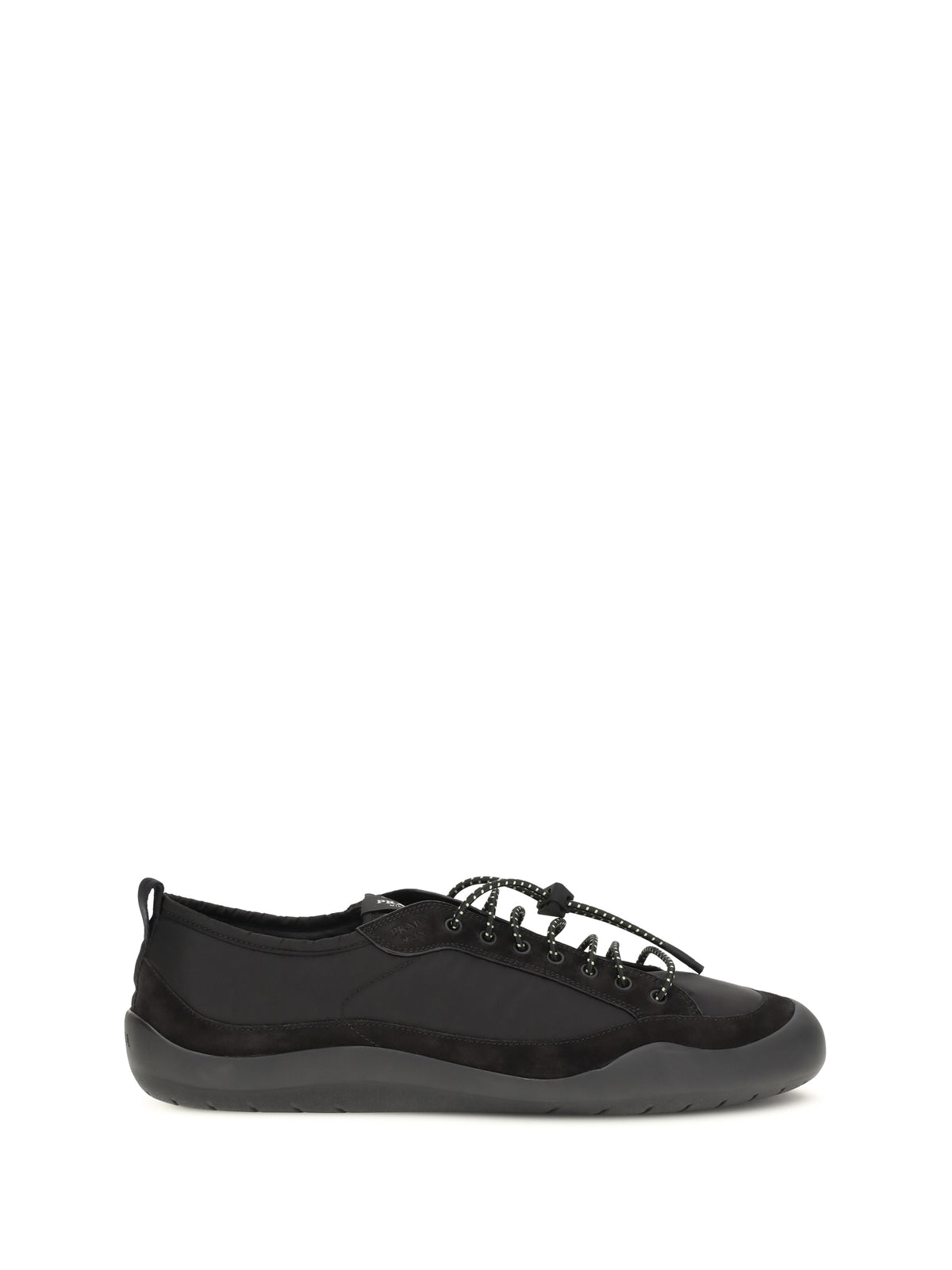 Prada Leather and fabric Sneakers - Black