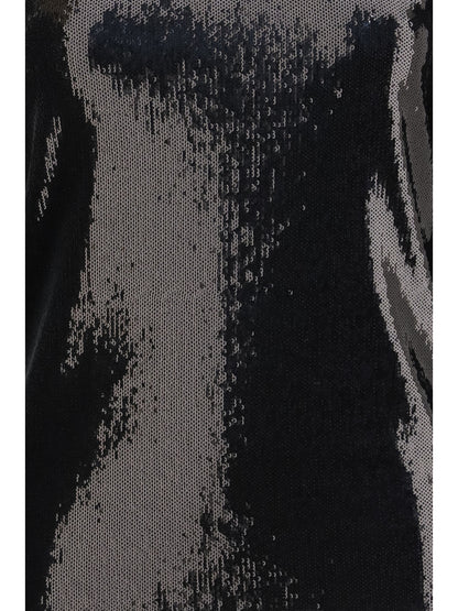 Toteme Long-sleeved sequin Top - Black