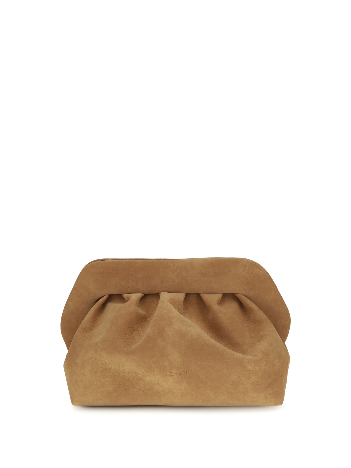 Themoirè Bios suede Handbag - Toast + Rocky Road