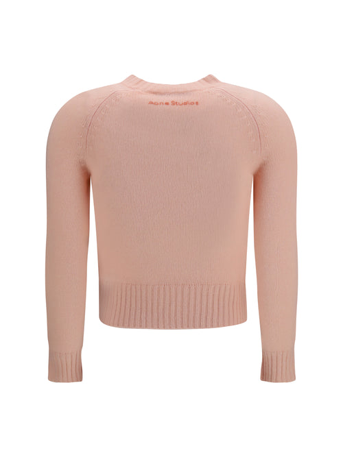 Acne Studios Cashmere crewneck Sweater - Light Rose Pink