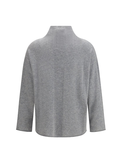 Max Mara Pure Cashmere Sweater - Light Grey
